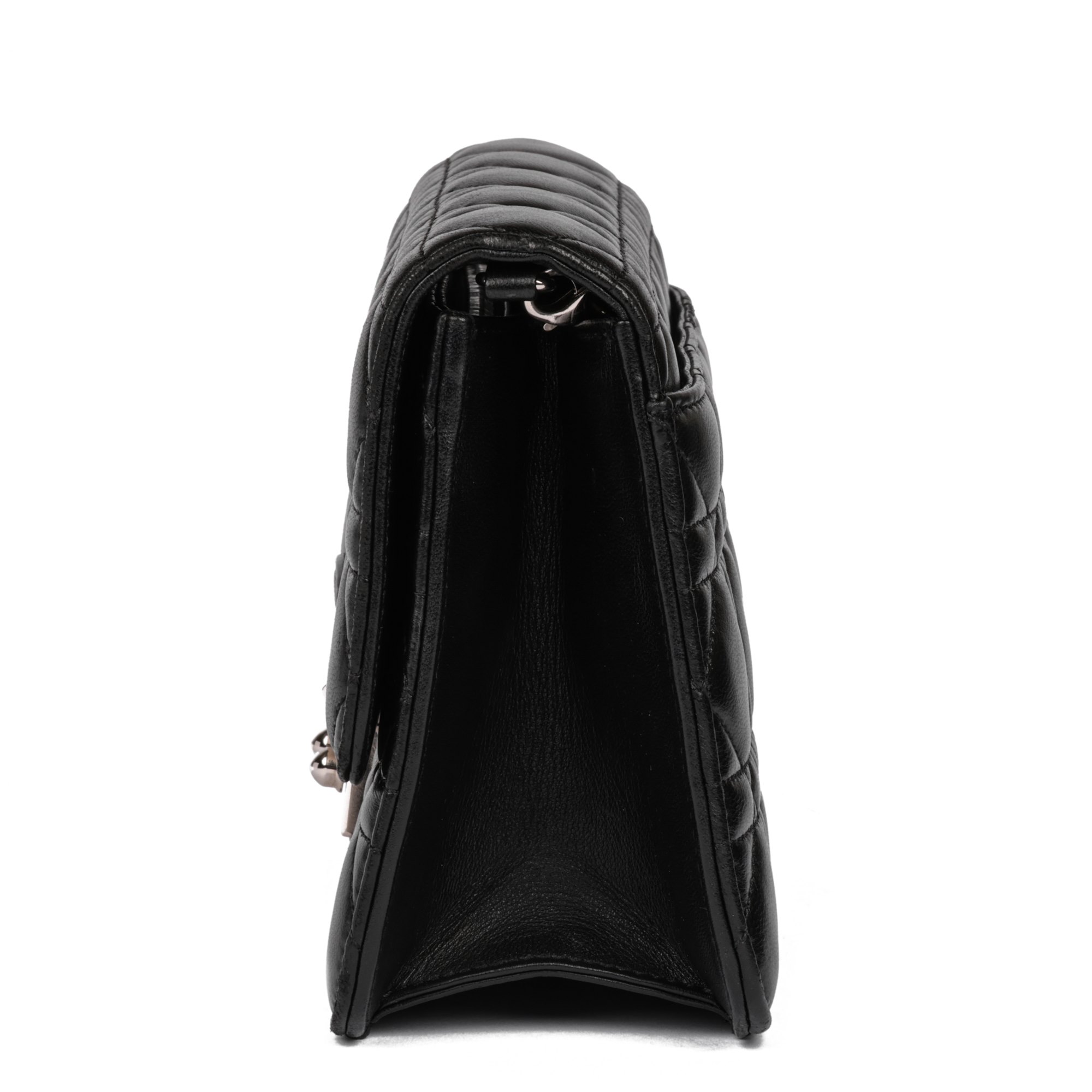 Christian Dior Black Quilted Lambskin Miss Dior Flap Bag