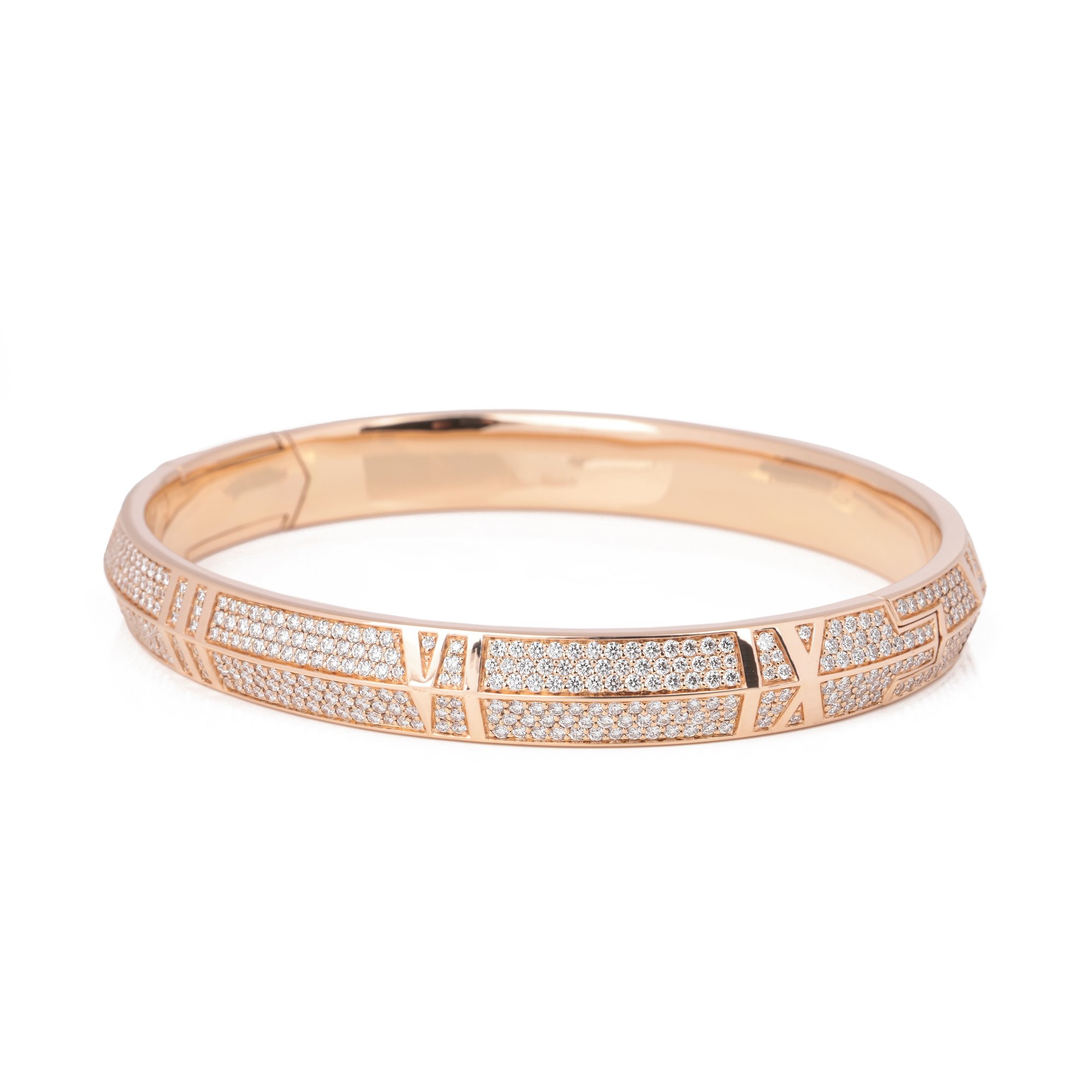 Tiffany & Co. Atlas X Closed Wide Hinged Bangle