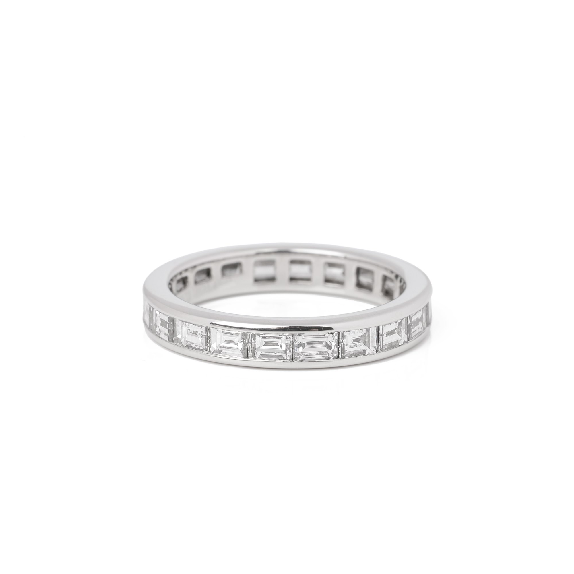 Tiffany & Co. 2ct Baguette Cut Diamond Full Eternity Band