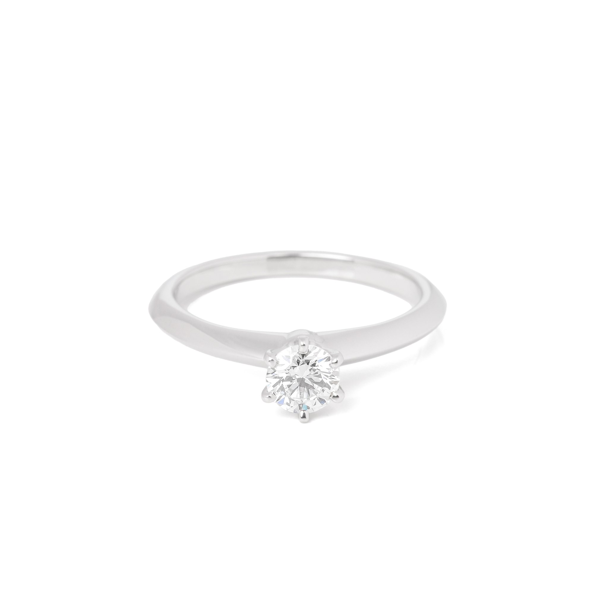 Tiffany & Co. Tiffany Setting 0.39ct Diamond Solitaire Ring