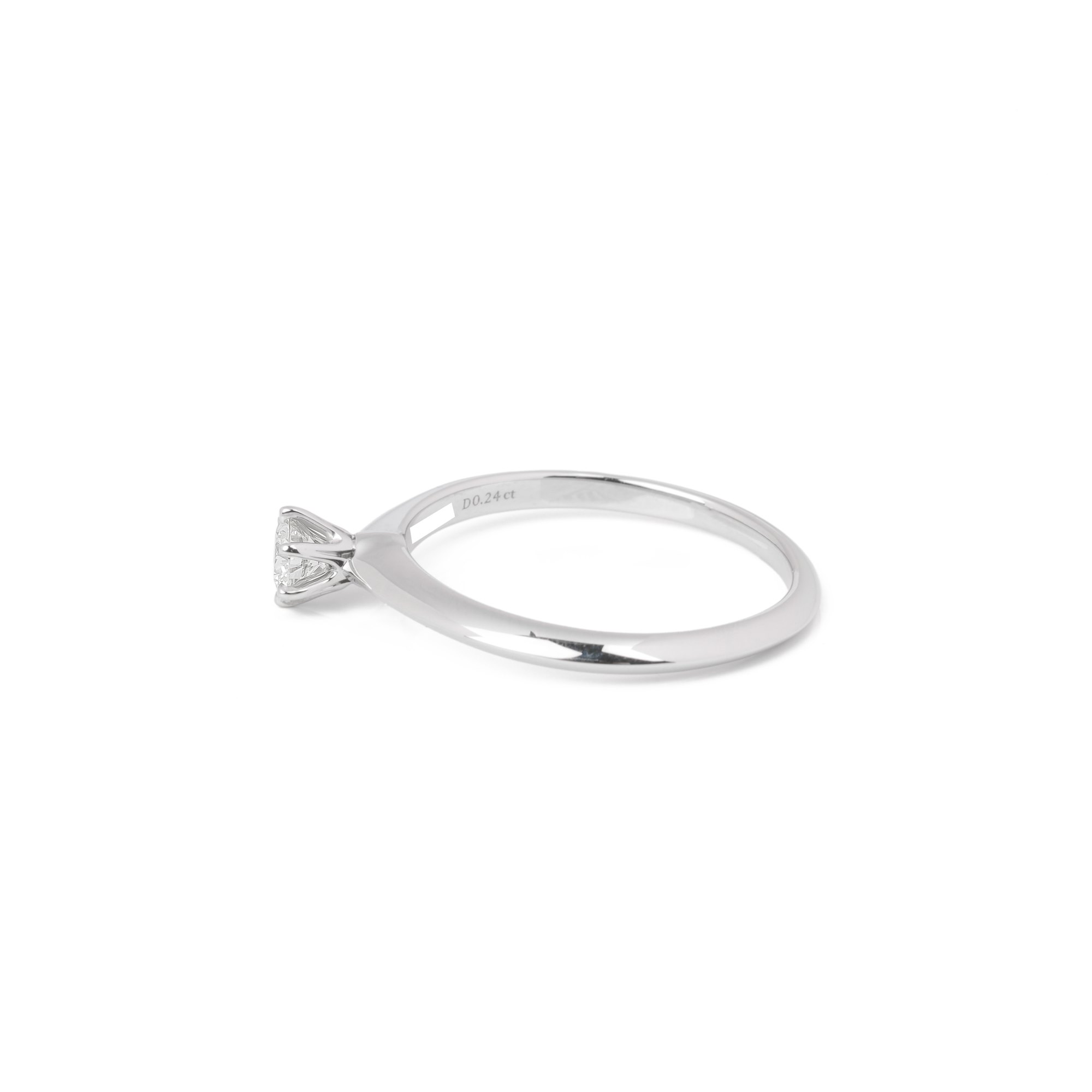 Tiffany & Co. Tiffany Setting 0.24ct Diamond Solitaire Ring
