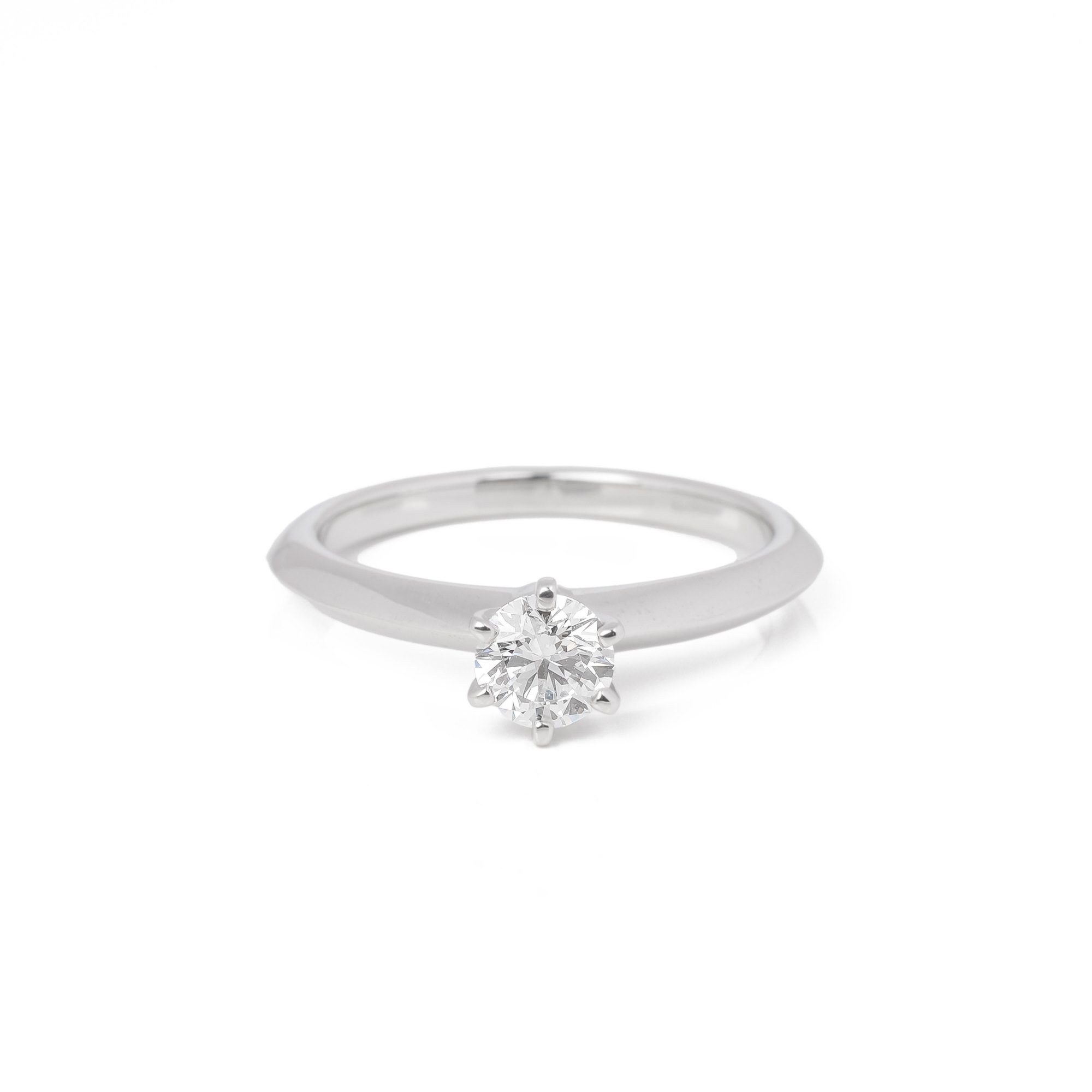 Tiffany & Co. Tiffany Setting 0.38ct Diamond Solitaire Ring