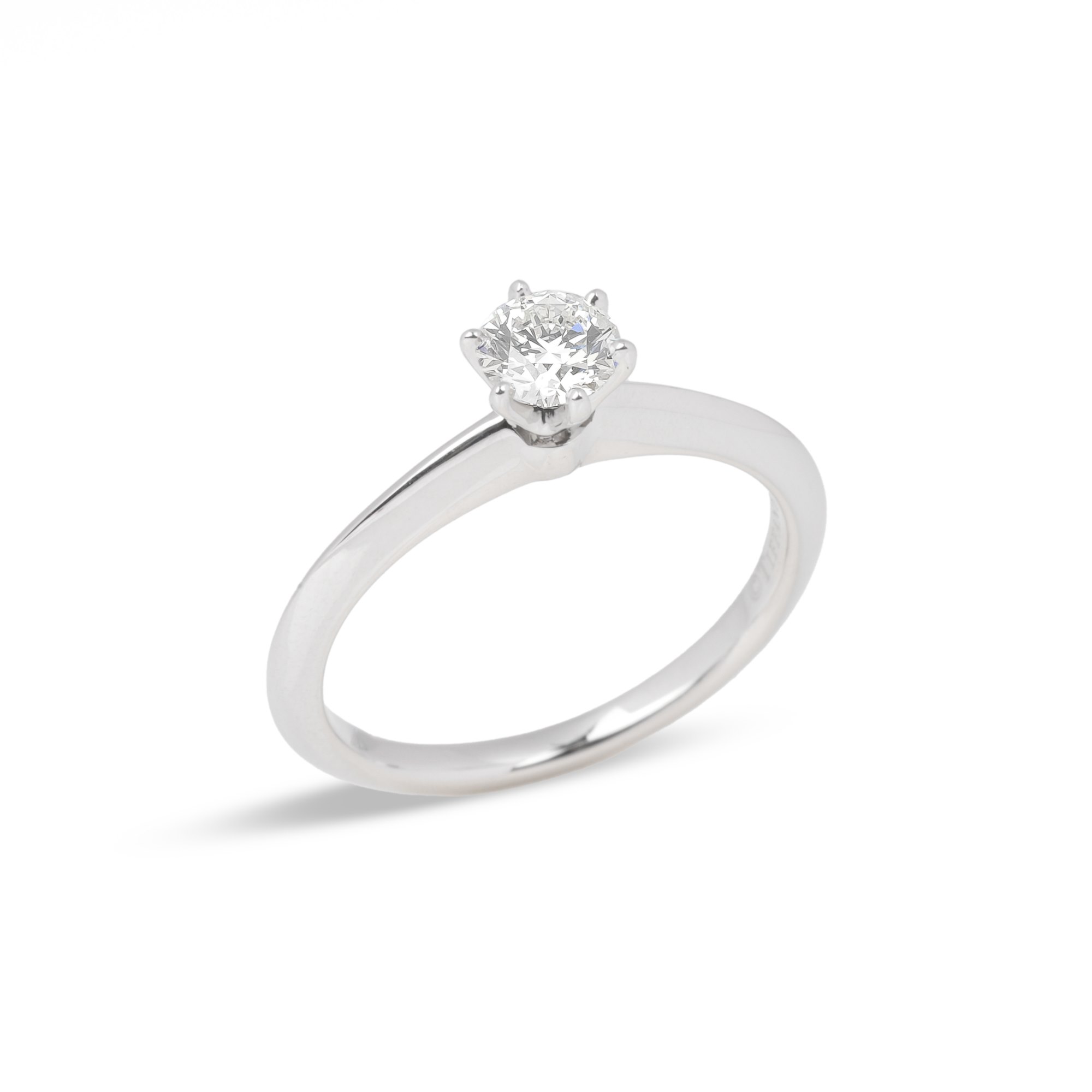 Tiffany & Co. Tiffany Setting 0.35ct Diamond Solitaire Ring