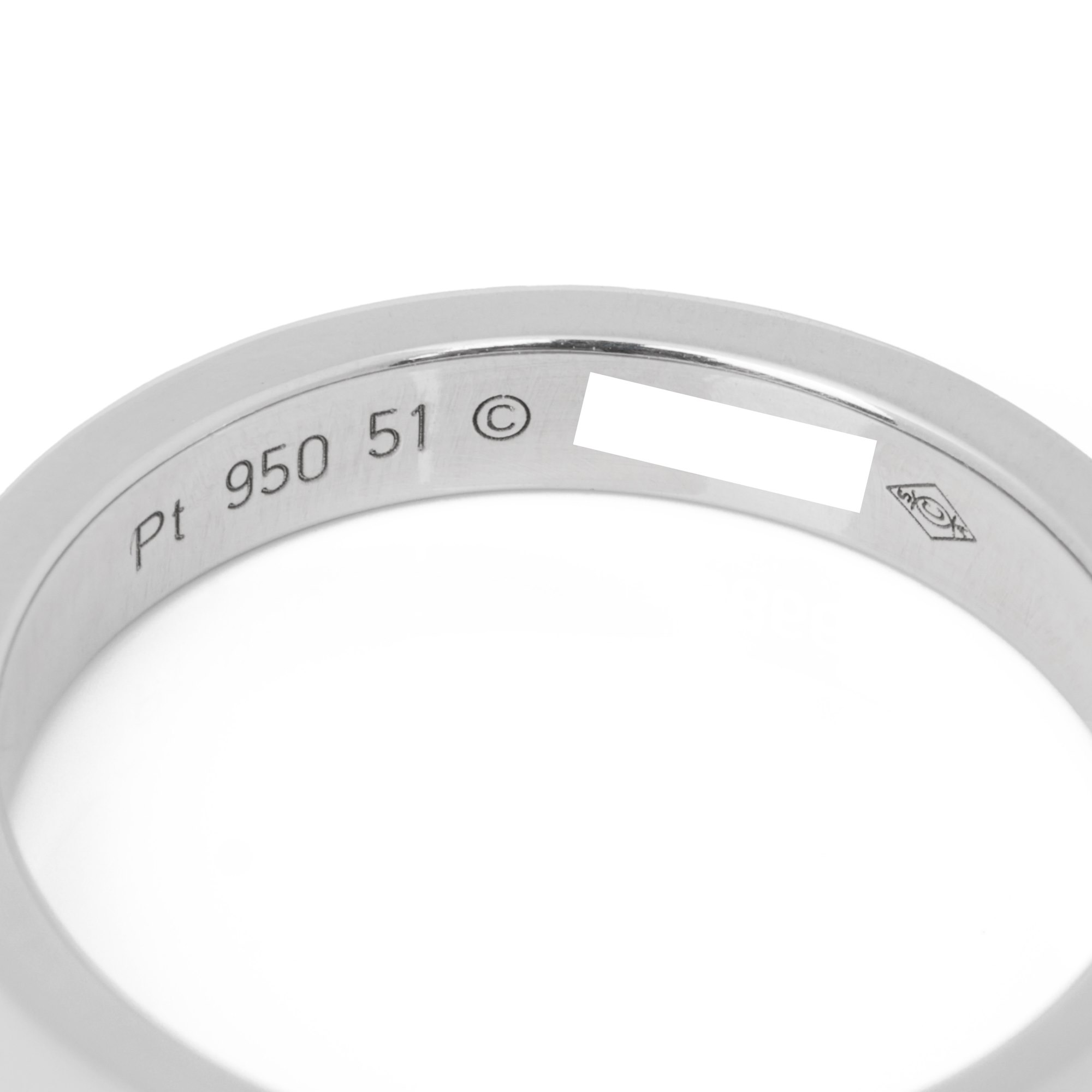 Cartier C de Cartier Wedding Band Ring