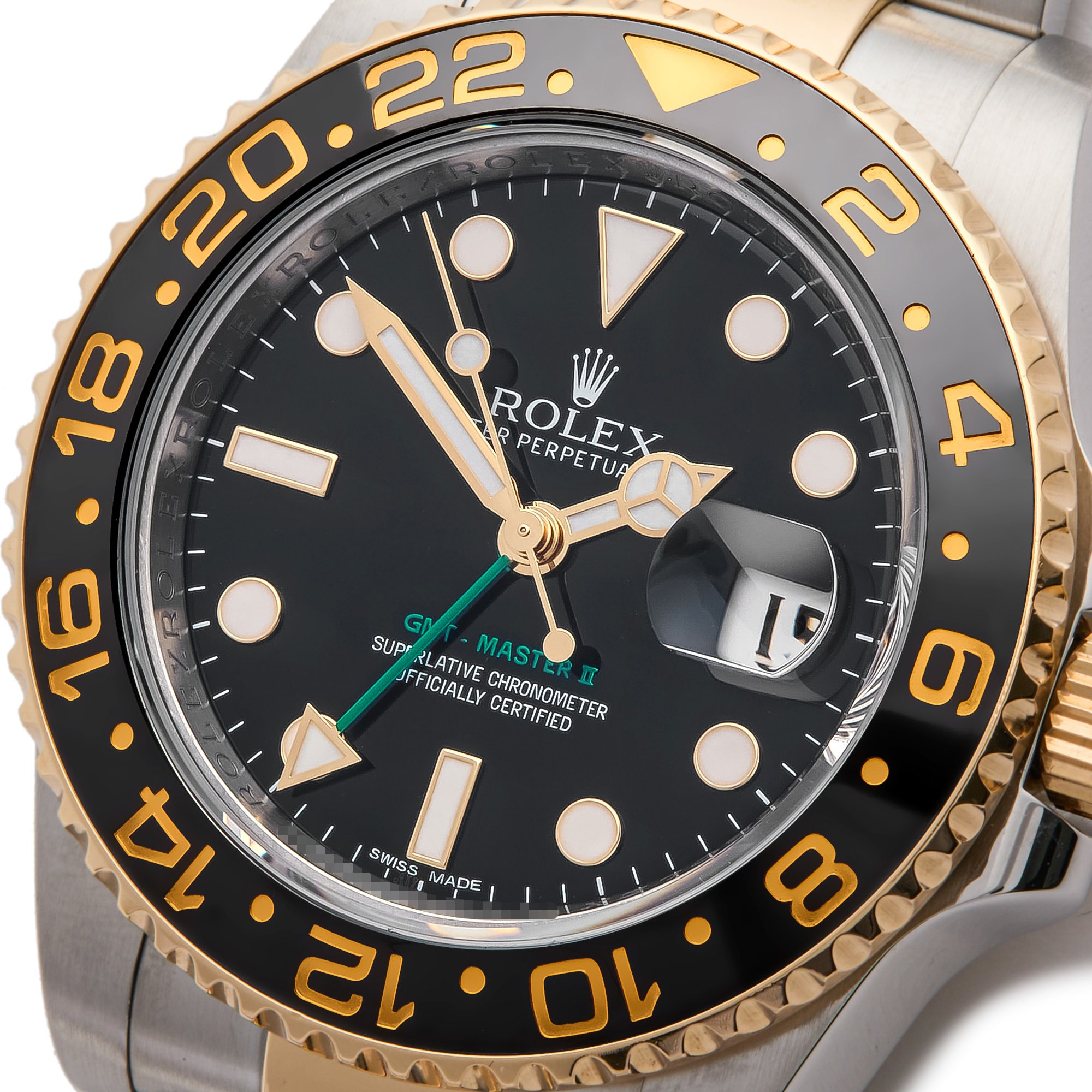 Rolex GMT-Master II Yellow Gold & Stainless Steel 116713LN
