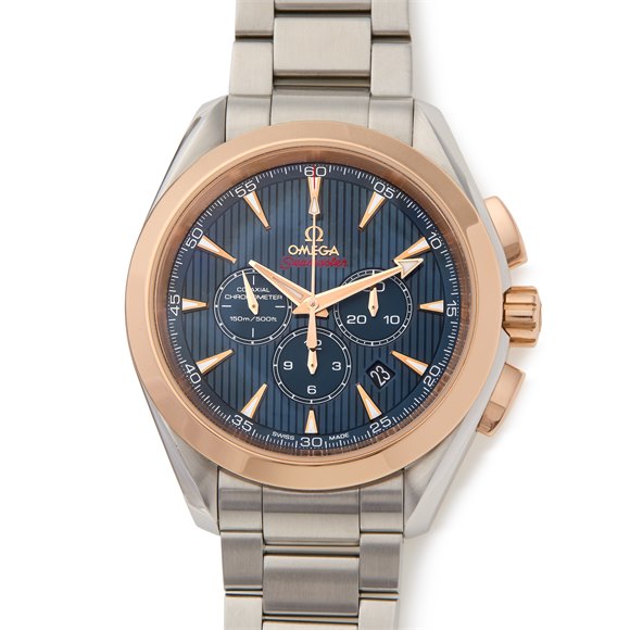 Omega Seamaster Aqua Terra Yellow Gold & Stainless Steel - 522.23.44.50.03.001