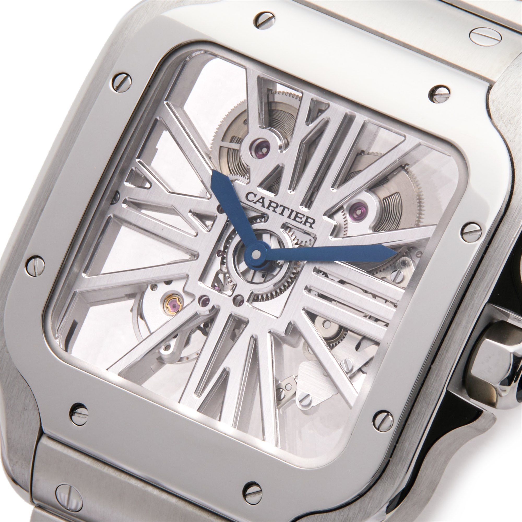 Cartier Santos Roestvrij Staal WHSA0015