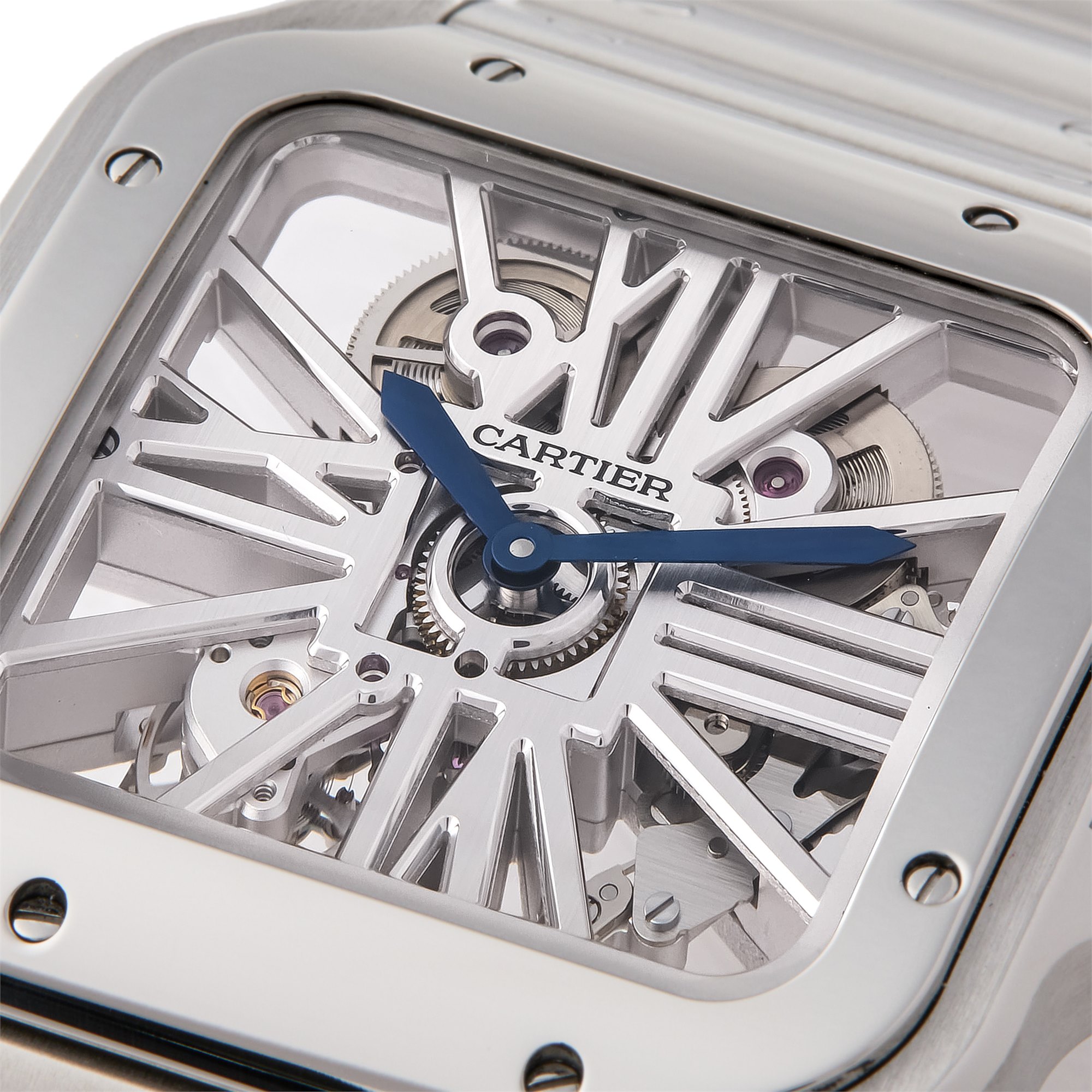 Cartier Santos Roestvrij Staal WHSA0015