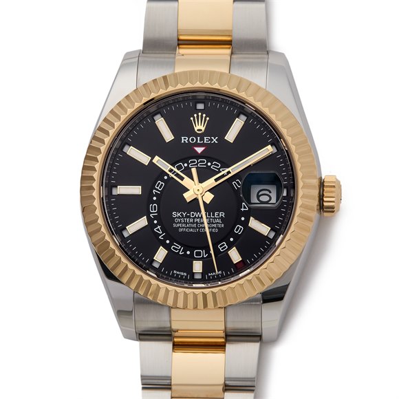 Rolex Sky-Dweller Yellow Gold & Stainless Steel - 326933
