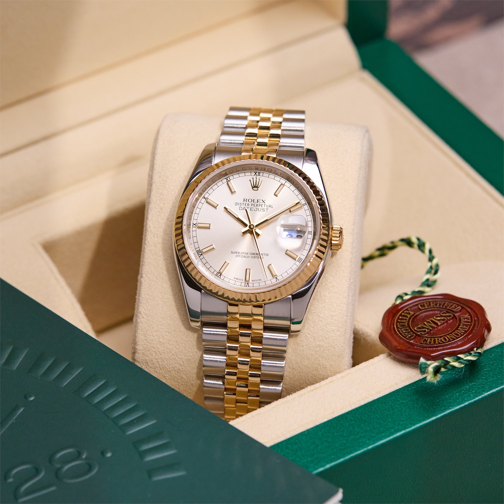 Rolex Datejust 36 Yellow Gold & Stainless Steel 116233