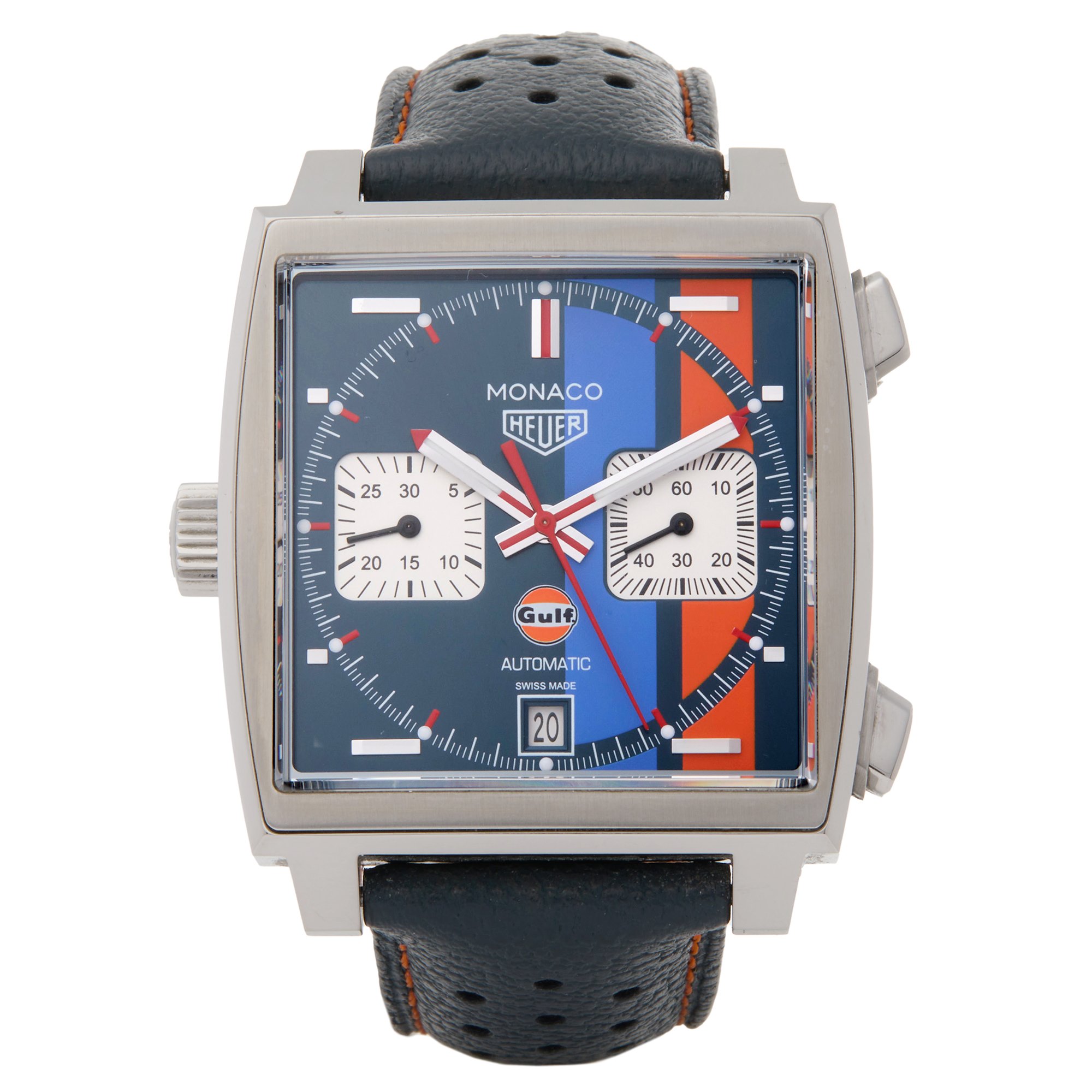 Tag Heuer Monaco Stainless Steel CAW211R.FC6401