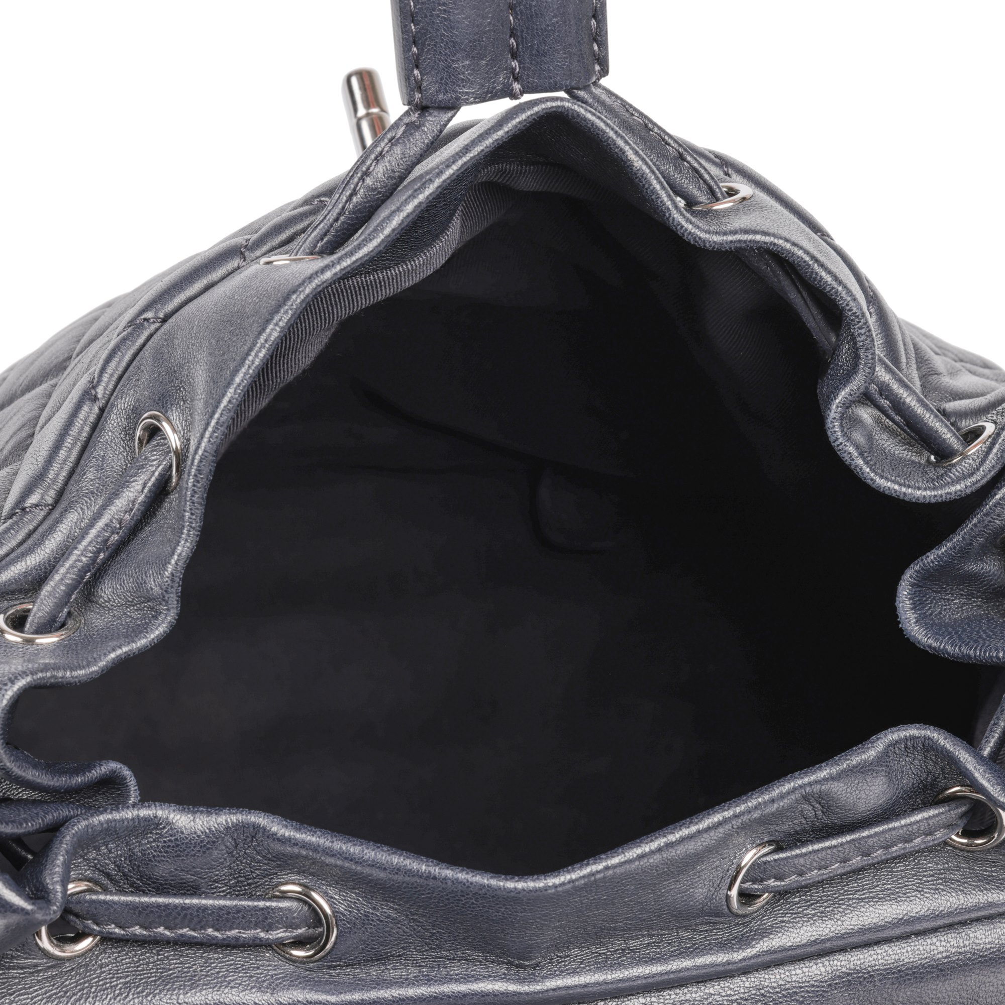 Chanel Indigo Quilted Lambskin Small Urban Spirit Backpack