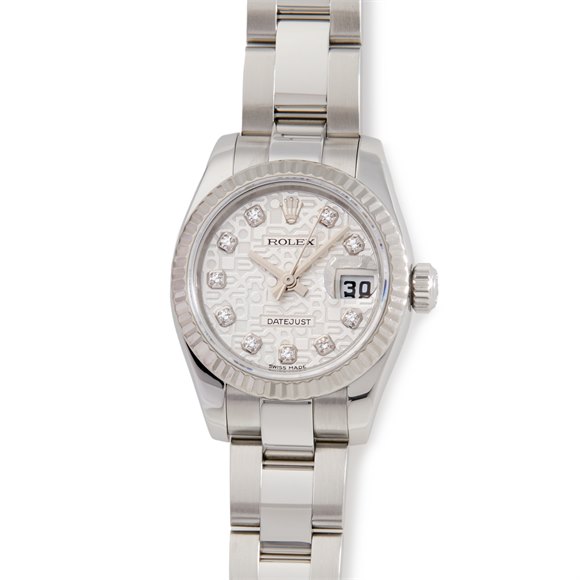 Rolex Datejust 26 White Gold & Stainless Steel - 179174