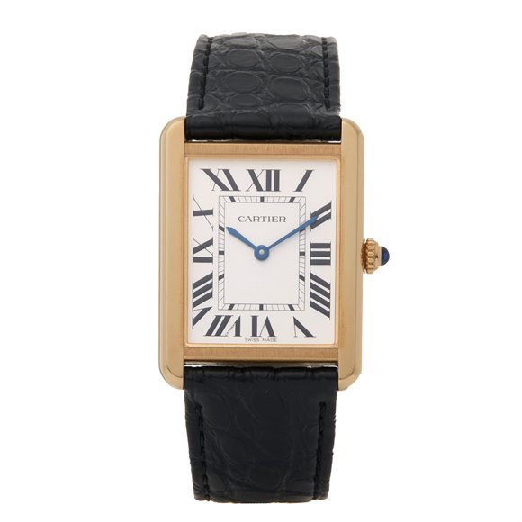 Cartier Tank Solo Yellow Gold & Stainless Steel - W5200004