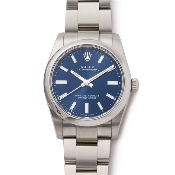 Rolex Oyster Perpetual 34 Stainless Steel - 124200