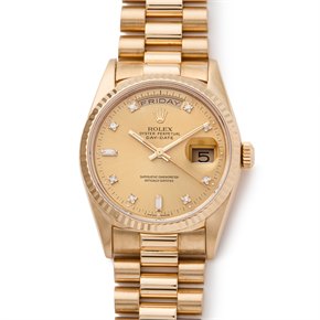 Rolex Day Date Yellow Gold - 18238