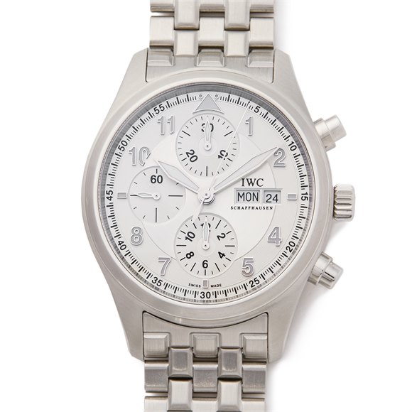 IWC Fliegeruhr Spitfire Chronograph Stainless Steel - IW371705