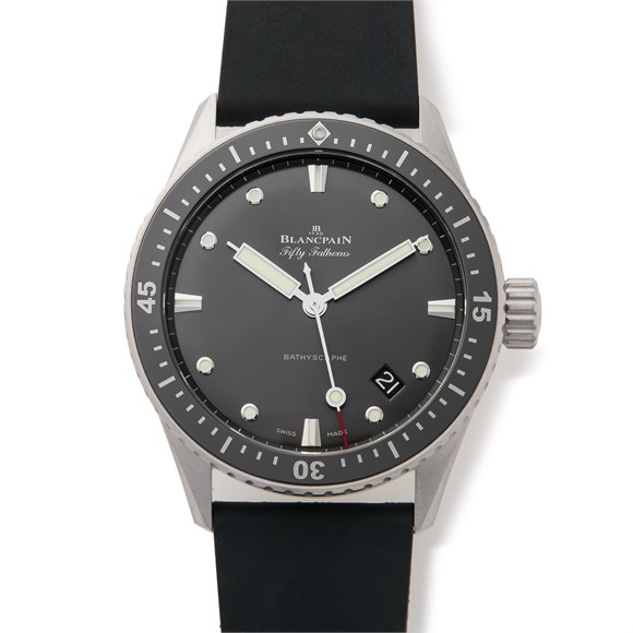 Blancpain Fifty Fathoms Bathyscaphe Stainless Steel - 5000-1110-B52A