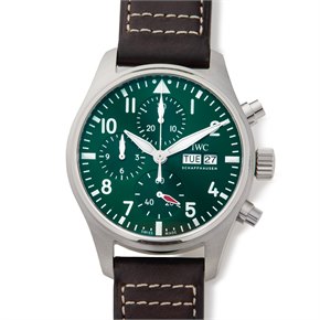 IWC Fliegeruhr Chronograph Stainless Steel - IW388103