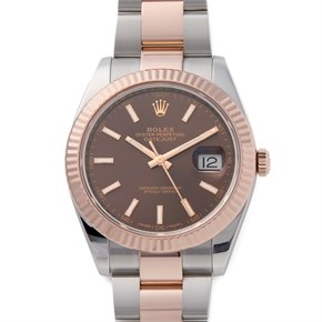 Rolex Datejust 41 Rose Gold & Stainless Steel - 126331