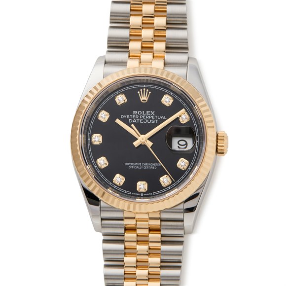 Rolex Datejust Yellow Gold & Stainless Steel - 126233
