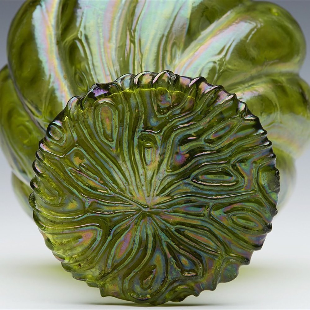 Art Nouveau Art Glass Vase Kralik Pallme Konig C 1900 Da1312050 Second Hand Art
