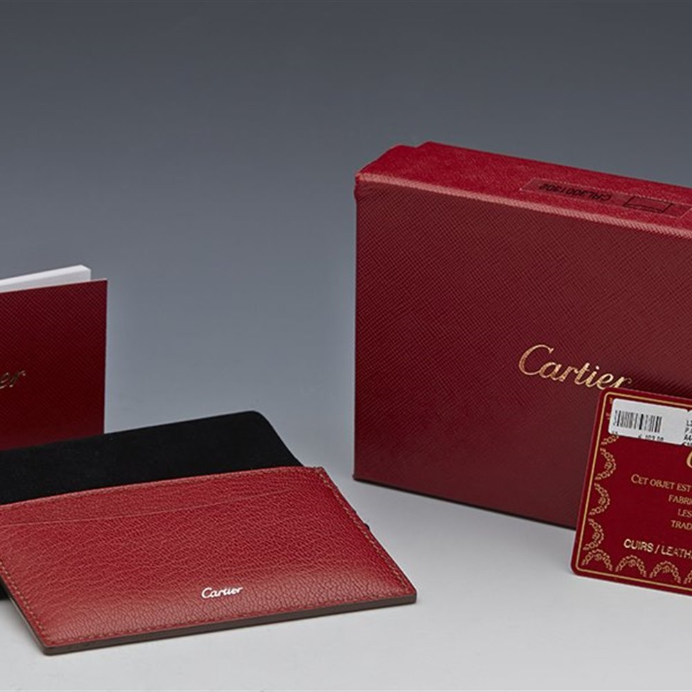 cartier card box