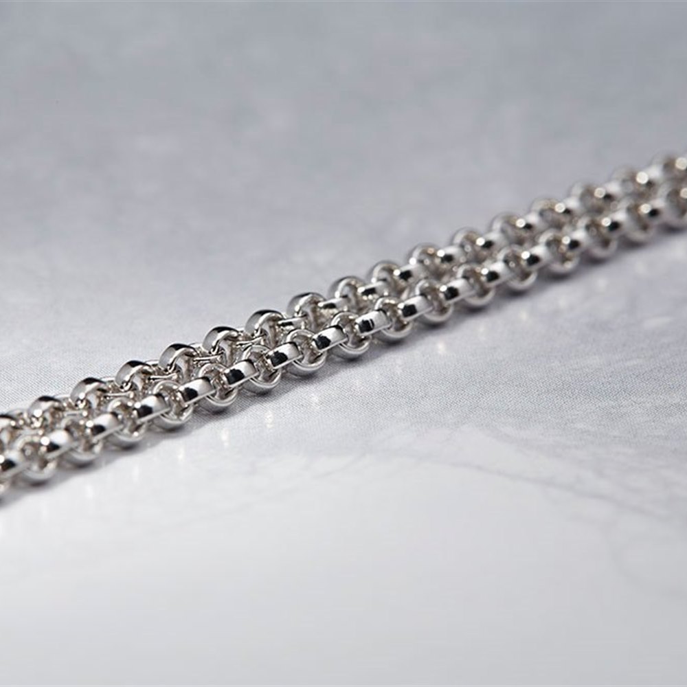 Chopard 18K White Gold Happy Diamonds Round Floating Diamonds Pendant
