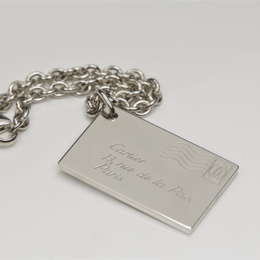 cartier sterling key chain